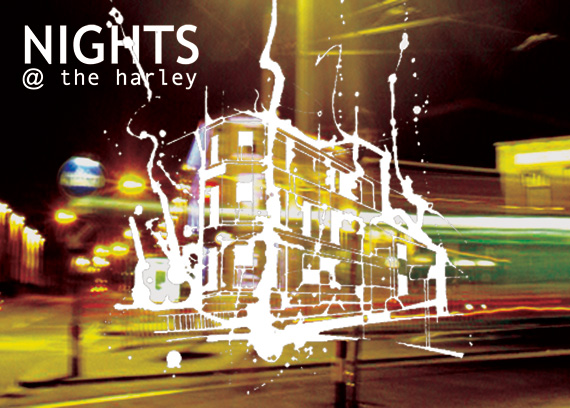 A Hole Productions - Artwork and Design - The Harley - Nights Flyer