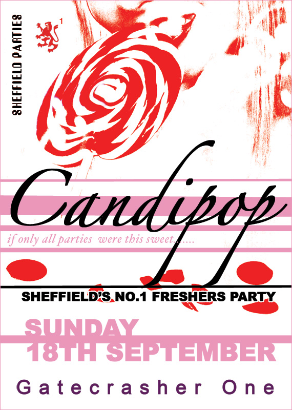 A Hole Productions - Artwork and Design - Gatecrasher - Candipop